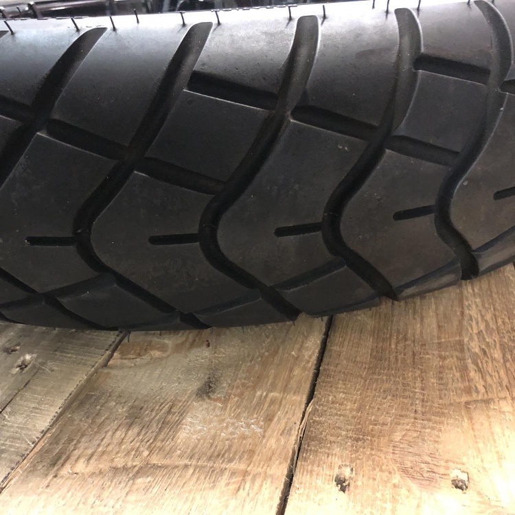 Pair of Indian Scout Bobber wheels with tyres